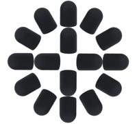 DOITOOL Embouts de Stylet Capacitif Pointe Tactile Réactive en Silicone Noir Lot de 30 Universels pour Écran Tactile, Compatibles Tablette et Smartphone