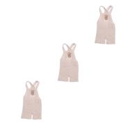 DOITOOL Ensemble De 3 Accessoires De Photographie pour Bébé Pantalon À Bretelles Vêtements Tendance pour Nouveau-né Ensemble Daccessoires Photo pour Bébé Pantalon pour