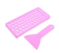 DOITOOL Ensemble de Moulage pour Baume à 5G Kit DIY Spatule Flexible Matériel en PP 2 Pièces Outils de Fabrication pour Cosmétiques