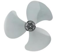 DOITOOL Ensemble de pales de ventilateur universelles en plastique à 3 feuilles de 40,6 cm avec cache-écrou, ventilateur électrique pour ventilateur sur pied de table