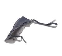 DOITOOL Épaulières de Chevalier Médiéval en Cuir et Métal, Légères et Réglables, Design Réaliste pour Cosplay et Jeux de Rôle