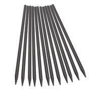 DOITOOL Épingles à Cheveux Vintage Noir Design Simple et Délicat 12pcs en Bois Accessoires pour Coiffure DIY, pour Femmes et Filles