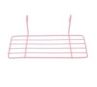 DOITOOL Étagère Murale en Fer Rose 25x10cm pour Mur Grillagé