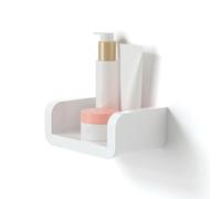 DOITOOL Étagères Flottantes Murales Mini pour Salle de Bain Rangement Shampoing et Cosmétiques Fixation sans Outils Organisateur pour Surface Lisse