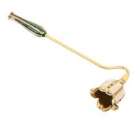 DOITOOL Éteignoir à Bougie Vintage Métal avec Manche Long pour Éteindre Mèche Outil Sûr pour Bougies Parfumées et Décoratives Prolongateur de Durée de Vie des Bougies