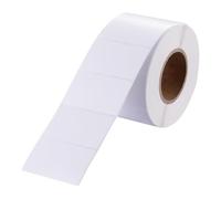 DOITOOL Étiquettes Autocollantes Blanches Autocollantes de Stickers Vierges Rectangulaires Étiquettes Adhésives Pratiques pour Marquage Organisation et Étiquetage Alimentaire