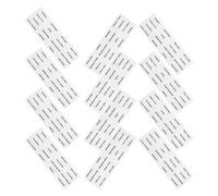 DOITOOL Étiquettes Transparentes pour Flacons de Voyage 15 Feuilles Adhésives Étanches pour Organisation Produits de Soin Peau Salle de Bain Autocollants D’organisation Faciles à Retirer