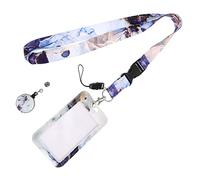 DOITOOL Étui À Paillettes Pour Badge Transparent Pour Carte D'Identité Protection De Carte Porte-Cartes D'Identité Pochette Pour Carte D'Identité Porte-Passe
