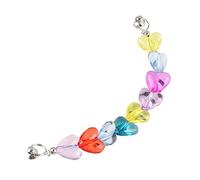 DOITOOL Étui de téléphone en forme de cœur avec sangle de couleur bonbon pour décoration mobile, durable et amovible, style bricolage pour plus de protection pour personnaliser votre téléphone