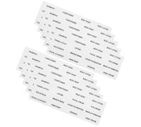 DOITOOL Feuilles D'étiquettes Autocollantes Éviter Erreurs D'usage et en Pvc 20 Étiquettes de Classification Élégantes et Étanches pour Organiser Cosmétiques pour Bouteilles de Voyage