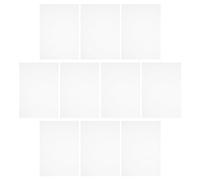 DOITOOL Feuilles PVC Transparentes 0,5 MM A4 10 Pièces pour Projets Créatifs et Protection de Cadres