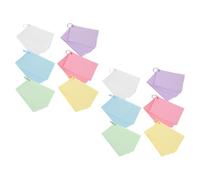 DOITOOL Fiches de Révision Colorées Lignées 6 Couleurs, Lot de 12 Blocs 50 Fiches 600 Cartes Mémoire avec Anneaux Métalliques, Cartes Éducatives Portables pour Bureau, École et Maison