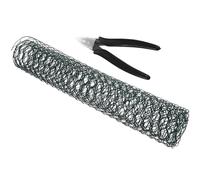 DOITOOL Filet Poule Fer pour Décoration Jardin et Arrangements Floraux Grillage Résistant et Coupe Personnalisée Accessoire DIY pour Fleurs et Clôture Poules Kit Complet Couleur Aléatoire