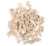 DOITOOL Filtre Aquarium Naturel à Structure Corallienne pour Eau Douce Média Filtrant Réutilisable Élimine Débris et Nourriture Pochette Filet Noir Inclus Polyvalent pour Aquarium