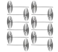 DOITOOL Filtres à Thé en Acier Inoxydable 20 Pièces Passoire Fine et Bec Verseur, Accessoires pour Service de Thé et Bouilloire