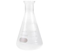 DOITOOL Flacon Conique Utilisation Sécurisée en Verre 1000ml avec Bouchon en Liège Assurance Qualité pour Laboratoire en Cours de Chimie pour Étudiants