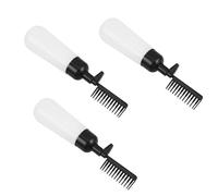 DOITOOL Flacon Pulvérisateur Design à Pression pour Coloration Capillaire en Plastique Applicateur Peigne Facile à Nettoyer pour Soins et Teinture des Cheveux pour Mèche
