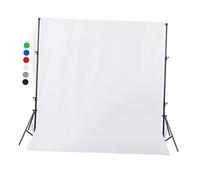 DOITOOL Fond De Photographie Unie Blanche pour Prises De Vue Vidéo Et Portraits Intérieurs Et Extérieurs