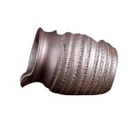 DOITOOL Fontaine Pot Céramique pour Décoration Intérieure et Jardin Écoulement Eau Naturel sans Pompe Style Traditionnel pour Bassin et Aquarium Accessoire Ornement Écologique