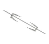 DOITOOL Fourchette Rotative Inox pour Poulet Grillé Bbq Ustensile de Cuisine Maison Tourne-broche Accessoire Four Friteuse à Air