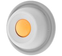 DOITOOL Gamelle à Lécher pour Petits Chiens Antidérapante avec Distributeur Sphérique, Bol Slowfood Gris pour Alimentation Lente, Interactif Favorisant Bien-être Gastro-intestinal