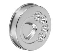 DOITOOL Gamelle Anti-glouton en Acier Inoxydable pour Chiot, Gamelle à Alimentation Lente Plaque à Lécher Antidérapante en Métal, Bol Interactif pour Chiens Mangeurs Lents, Adaptée