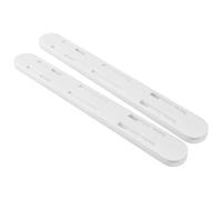 DOITOOL Glissières de Tiroir Acier 2 Pièces 30 CM Montage Inférieur sans Perçage Rails Coulissants pour Tiroirs la Cuisine Chambre et Bac Rangement