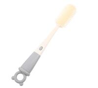 DOITOOL Goupillon de Nettoyage en Silicone 4-en-1 avec Poignée Longue Détachable pour Biberons et Contenants Délicats, Nettoyage Polyvalent sans Rayures, Accessoire de Voyage Pratique