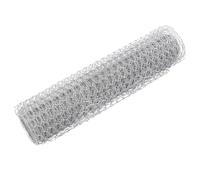 DOITOOL Grillage Poule Hexagonal Galvanisé Maille Filet Clôture Jardin Robuste Filet Poulailler Polyvalent pour Élevage et Protection