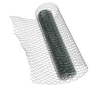 DOITOOL Grillage Vert Galvanisé Fil Métallique Hexagonal Filet Extensible pour Jardin et Élevage Volailles Résistant à Eau pour Projets Extérieurs
