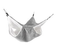 DOITOOL Hamac pour Petit Animal en Lin Doux, Suspendu et Respirant, Lit Confortable pour Hamster ou Rongeur, Accessoire Pratique pour Cage d'animaux