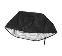 DOITOOL Housse de Brasero Carrée Tissu Oxford Imperméable et Résistante Vent Protection Robuste pour Foyer Extérieur et Table de Feu Propane