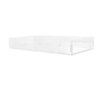 DOITOOL Housse de Protection Anti-poussière pour Clavier Mécanique 37,5 X 17 X 5 Cm en Acrylique Transparent Rigide, Résistante aux Rayures, Couvercle pour Clavier de Bureau et Gaming,