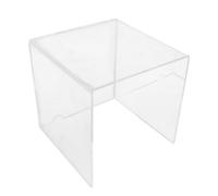 DOITOOL Housse de Protection en Acrylique Transparent pour Peson Électronique Bords Polis, Pare-vent pour Balance Numérique en Laboratoire et Environnements Professionnels