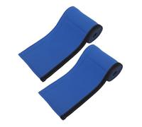 DOITOOL Housse de Protection pour Rampe de Piscine en Néoprène Bleu avec Fermeture Éclair, Design Ajusté et Bords Renforcés, Lot de 2 pour Remplacement Saisonnier Extérieur