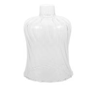 DOITOOL Hurricane Lamp Chimney Glass Cover Windproof Cylinder Shade For Pillar Candles Glass Candle Holder For Wedding Centerpiece And Holiday Home Decor