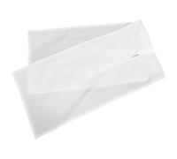 DOITOOL Joint de Fenêtre Pratique en Tissu D'étanchéité Blanc pour Climatiseur Portable Résistant Vent, pour Camping et Fenêtres D'air Conditionné
