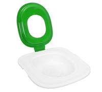 DOITOOL Kit d'apprentissage Toilettes pour Chat, Stable, Réutilisable, Bac | Guide à Paliers Intégré, Bord Surélevé, Fond Antidérapant, Format Plateau, pour Toilettes Humaines
