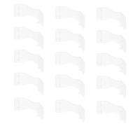 DOITOOL Kit de Clips de Fixation pour Bandages en Plastique Beige Translucide, 30 Pièces, Fixation Sécurisée et Application Polyvalente, pour Ambulances et Hôpitaux