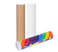DOITOOL Kit De Fabrication De Kaléidoscope Vierge pour Enfants Kit De Kaléidoscope À Faire Soi-Même De 9 Pièces Outils Variés Matériel Préscolaire pour l'enseignement