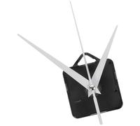 DOITOOL Kit de Mouvement D'horloge Mural Simple en Plastique Noir Aiguilles, Précision Élevée, Longueur D'axe 13mm, pour DIY et Réparation D'horloges