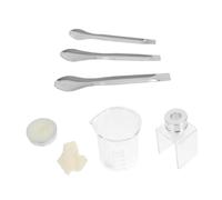 DOITOOL Kit De Réparation De Rouge À Lèvres À Faire Soi-Même 1 Set Avec Moules En Silicone Et Tasses À Mesurer Les Liquides Pour Réparer Les Rouges À Lèvres Cassés