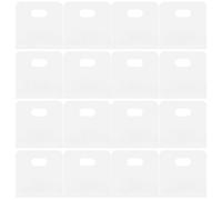 DOITOOL Kit de Réparation Facile à Utiliser 20 Pièces pour Stores Verticaux en Pom Blanc Languettes Adhésives Résistantes pour Remplacer Lattes de Stores