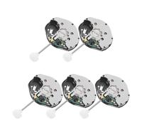 DOITOOL Kit de Réparation Montre 5pcs Mouvement Quartz Précis et Léger en Métal pour Remplacement du Mouvement D'horloge à Quartz, pour Projets de Restauration de Montres