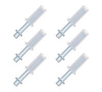 DOITOOL Kit de Réparation Quincaillerie pour Portes Pliantes 6 Pcs, Charnières Métalliques Supérieures Pivot Élastique 9,5 Mm, Pivot Central Invisible, Accessoires pour Portes de Placard