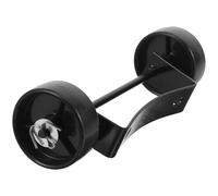 DOITOOL Kit de Roues pour Chauffage de Terrasse Au Gaz Petite Roue de Remplacement Pratique Accessoire Sécurisé et Facile à Installer pour Chauffe-terrasse Extérieur