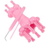 DOITOOL Kit de Tricotin Manuel pour Débutants Outil de Tissage DIY Plastique Machine à Tricoter pour Laine Coton Synthétiques Accessoire Créatif pour Bracelets et Dessous