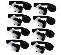 DOITOOL Kit Sangle pour Couverture Solaire de Piscine Enterrée Fixation Sécurisée avec Boucle Accessoire Enrouleur pour Bâche Solaire Piscine