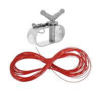 DOITOOL Kit Treuil Câble pour Bâche Piscine Hors Sol Tendeur Anti- Fixation Sécurisée Hivernage Piscine Sol Installation Facile Câble Robuste