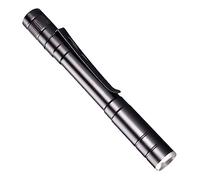 DOITOOL Lampe Stylo LED Médicale Portable Lampe Torche D'examen Compact en Alliage D'aluminium Noir pour Poche, pour Infirmières et Médecins